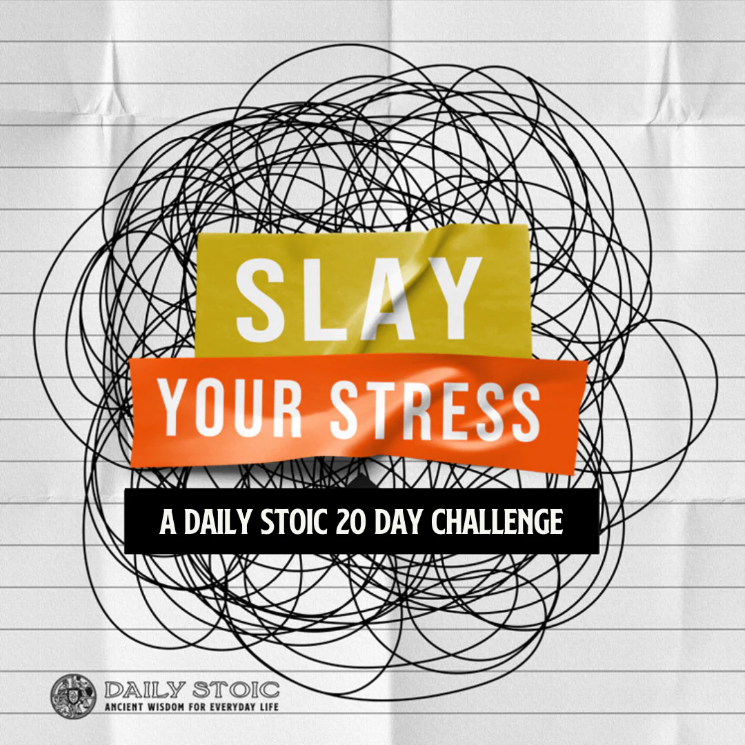 Slay Your Stress: A Daily Stoic 20 Day Challenge