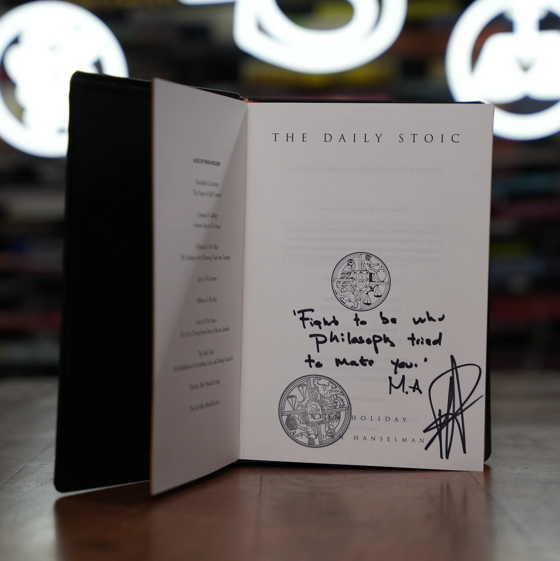 The Daily Stoic (Premium Leather Edition Book) - Image 4
