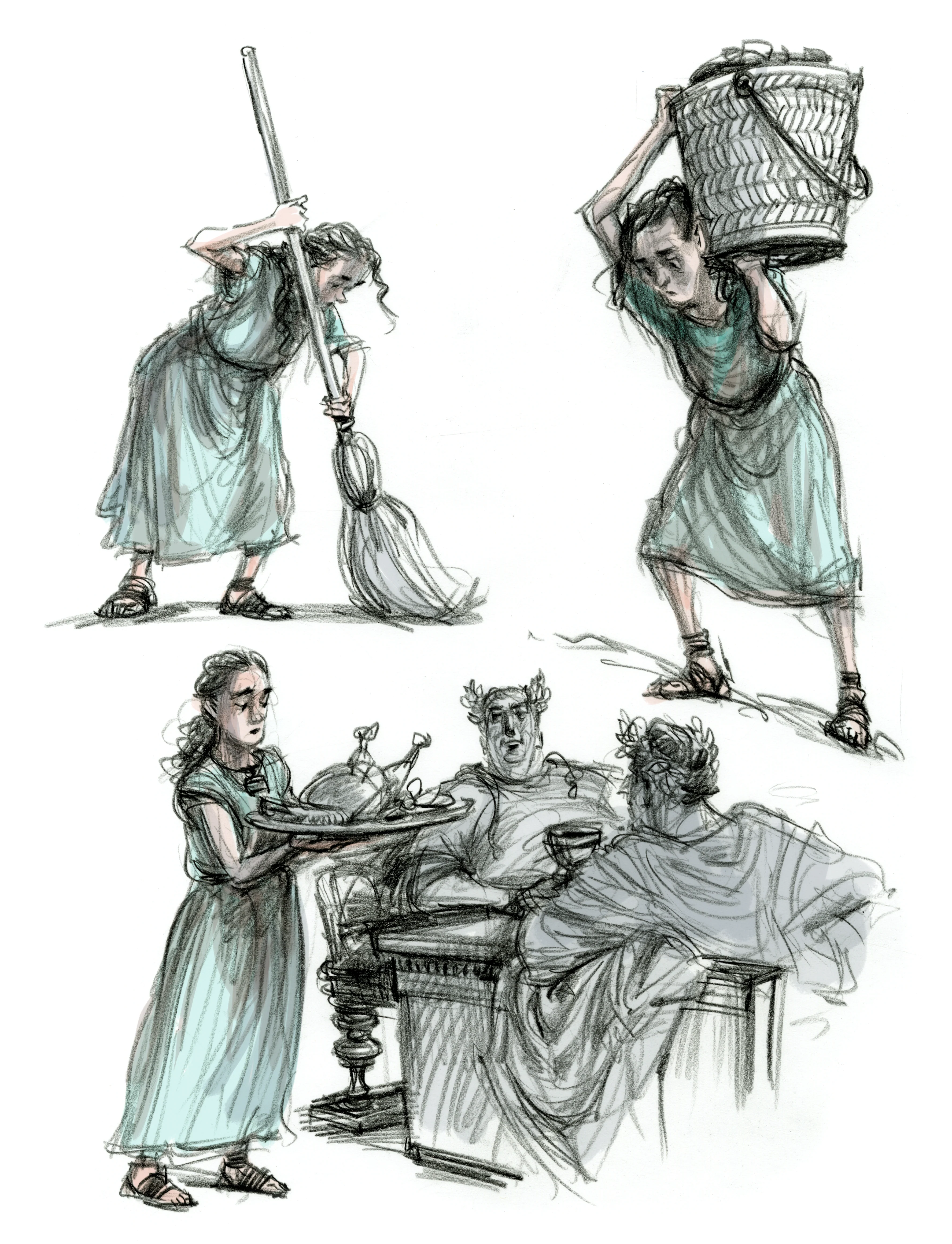 The Girl Who Would Be Free: A Fable About Epictetus (SIGNED EDITION) - Image 4
